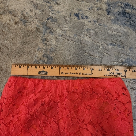 NWOT FREE PEOPLE WILD LACES PULL ON CROP FLARE PANTS IN AUDACIOUS RED - Picture 16 of 16